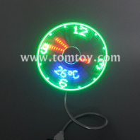 usb clock fan tm06678