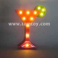 wine glass led night light tm06488